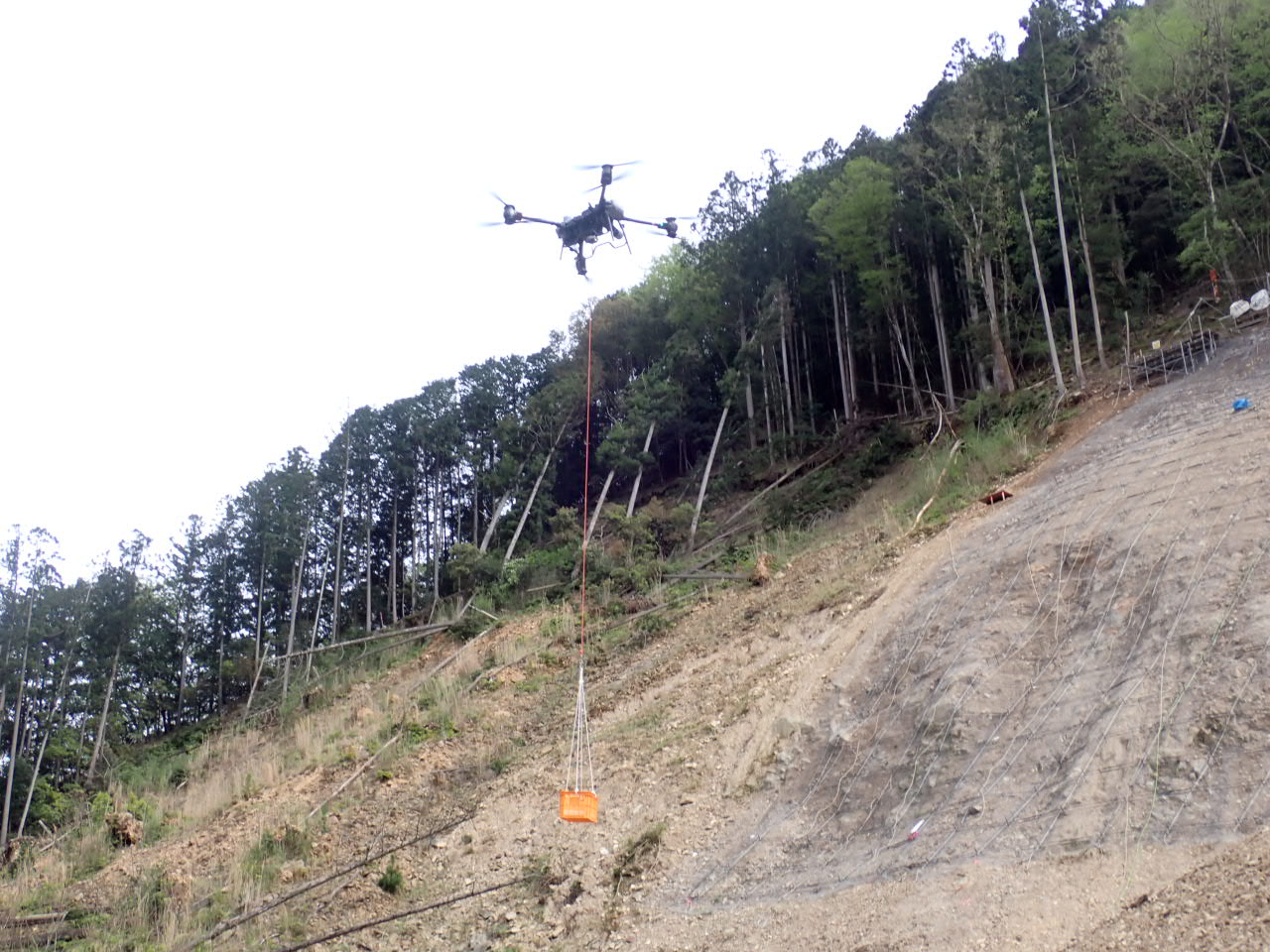 白川作業所で物流UAVデモフライトを実施しました。スライド03