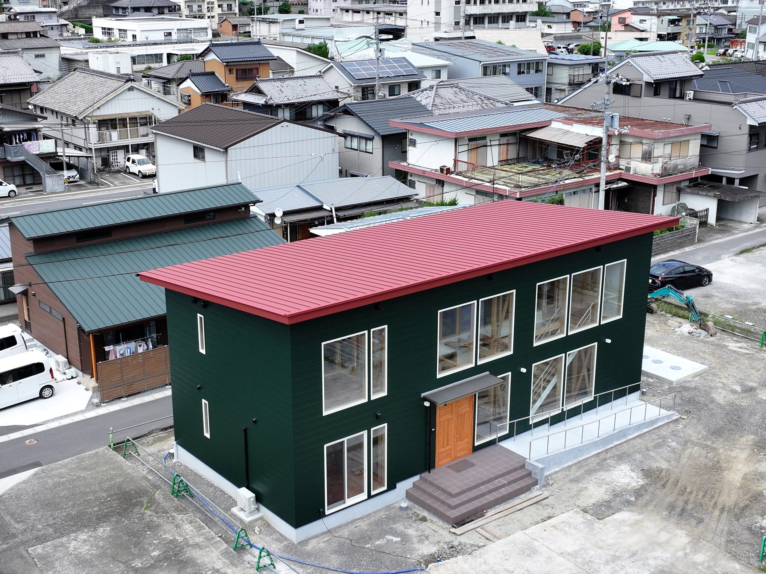 株式会社山城もくもく様 新社屋が完成しました。スライド01
